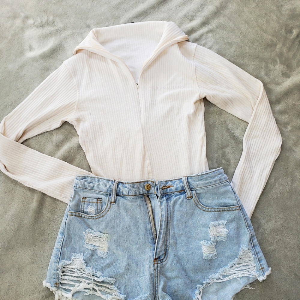 MISSGUIDED White bodysuit size 4